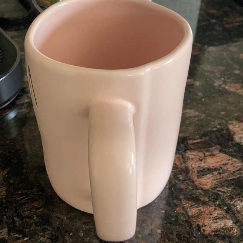 NWOT pink rae dunn mug - Picture 2 of 3